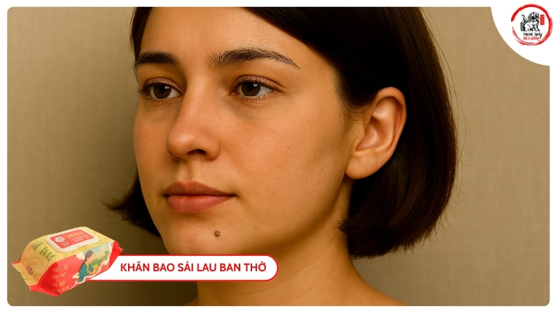 giới thiệu về nốt ruồi ở cằm trái nữ trong nhân tướng học