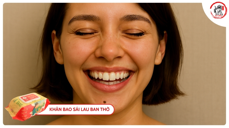 Ý nghĩa tích cực của nốt ruồi ở cằm trái nữ